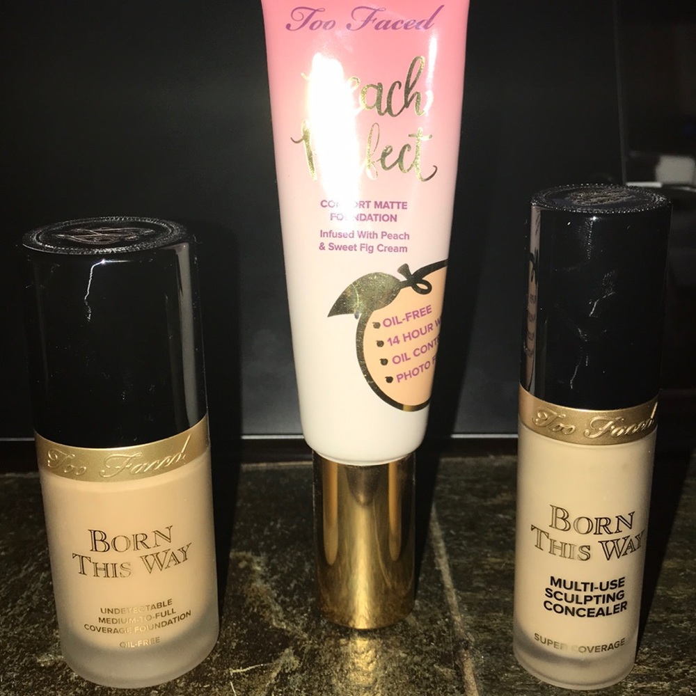 Too Faced Foundations & Concealer